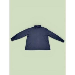 Cambridge Classics Men's XL Black Turtleneck Long Sleeve 100% Cotton Shirt